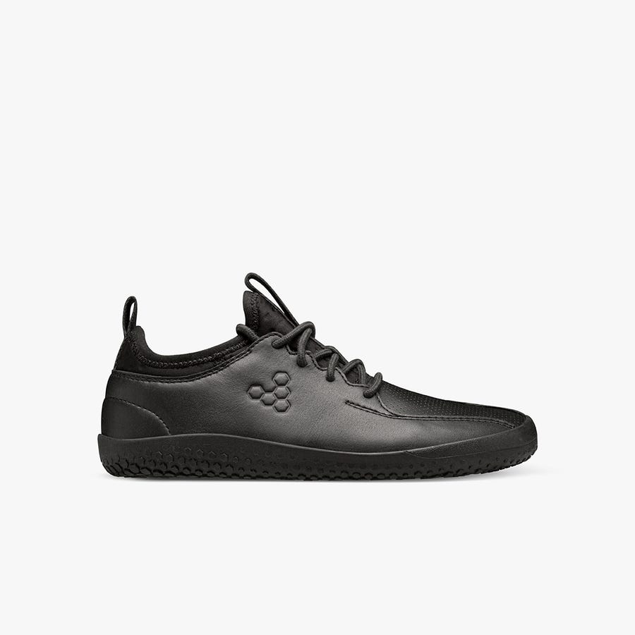 Vivobarefoot Primus School II Juniors Vrijetijdsschoenen Kinderen Zwart | Nederland 0236WNBY